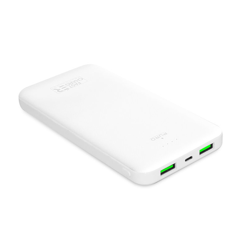 Powerbank Puro Fast Charger 100 000 mAh bílá (PWFCBB100P2WHI)
