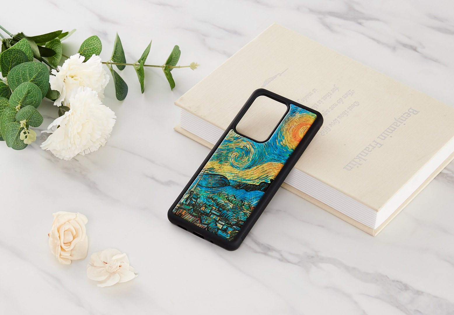 iKins case pre Samsung Galaxy S20 Ultra starry night black