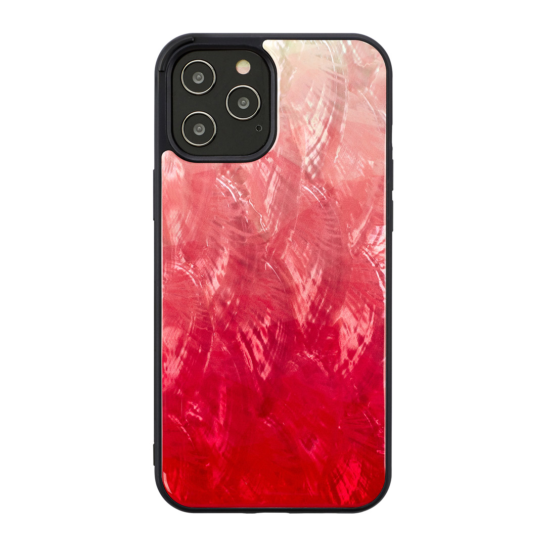 iKins case for Apple iPhone 12/12 Pre pink lake black