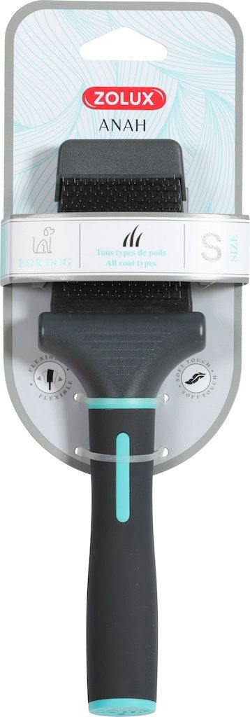 Zolux ZOLUX ANAH Oboustranný flexibilní kartáček malý