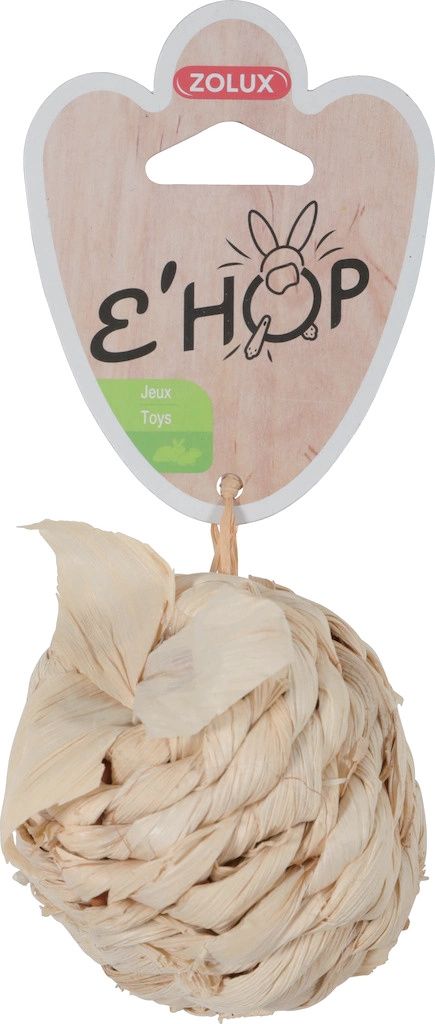Hračka Zolux ZOLUX EHOP ředkvička vyrobená z kukuřičných listů