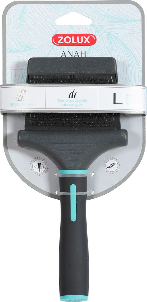 Zolux ZOLUX ANAH Oboustranný flexibilní kartáč, velký