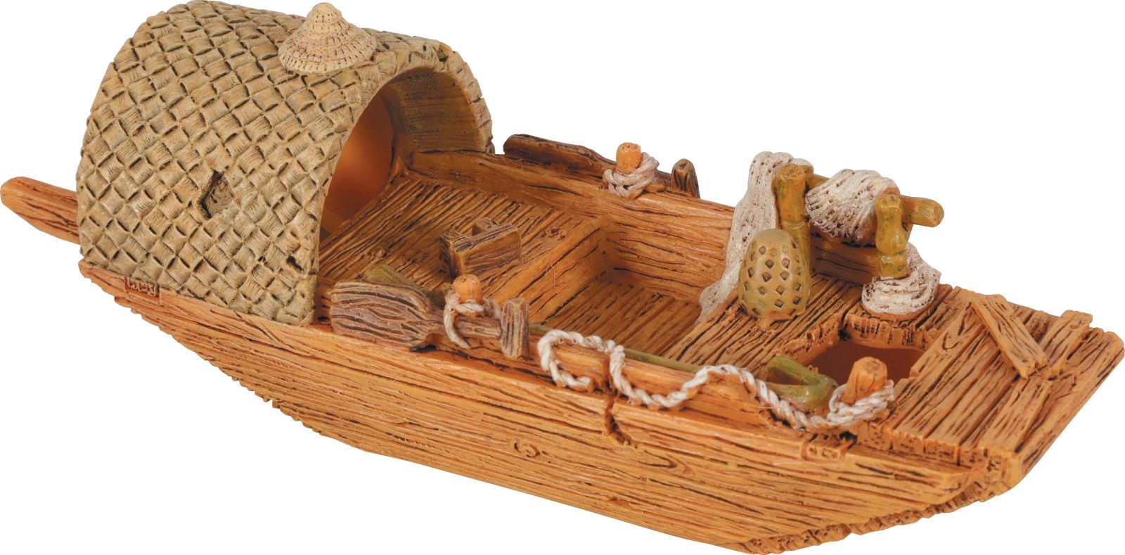 Zolux ZOLUX Akvarijní dekorace Rybářská loď model 3 L