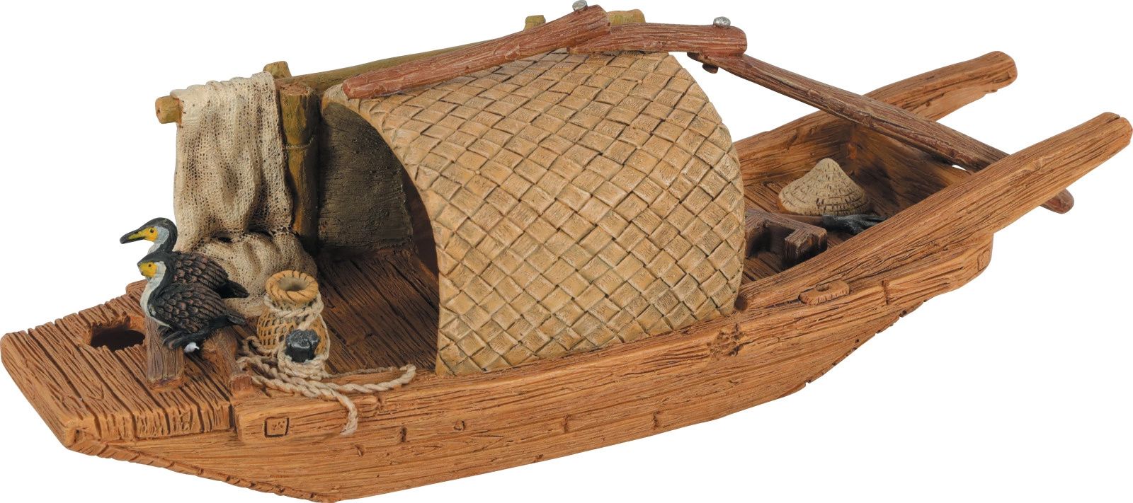 Zolux ZOLUX Akvarijní dekorace Rybářská loď model 2 S
