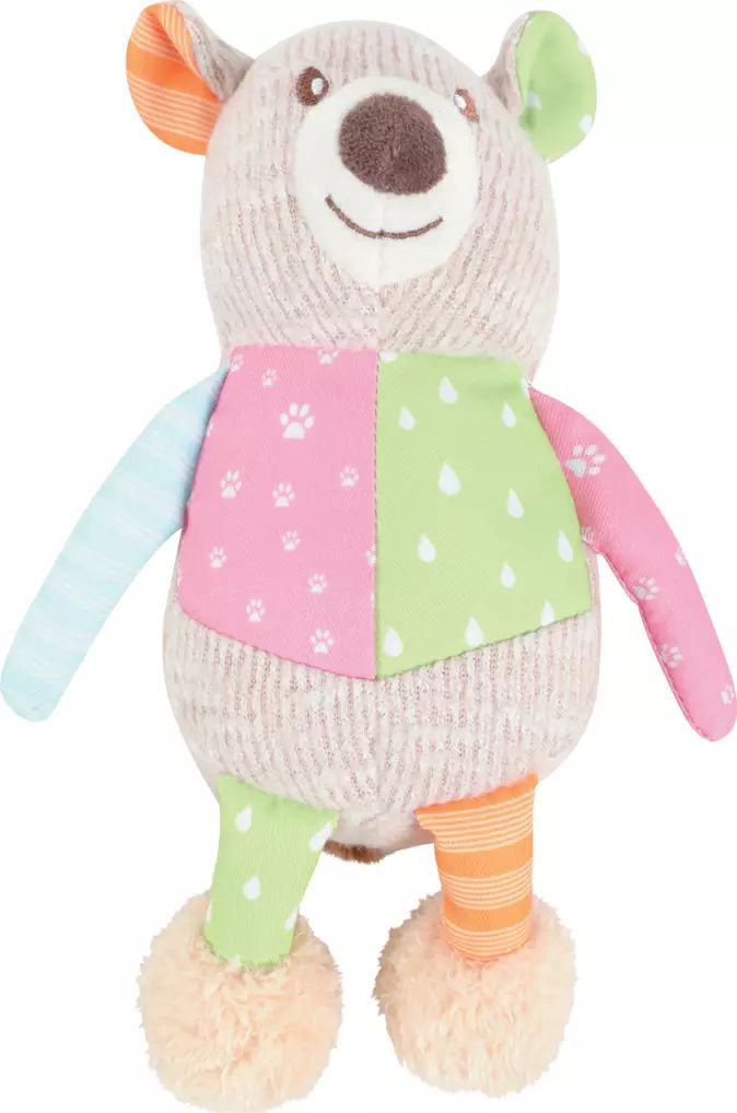 Zolux ZOLUX Plyšák se zvukem CRAZY JOJO medvídek