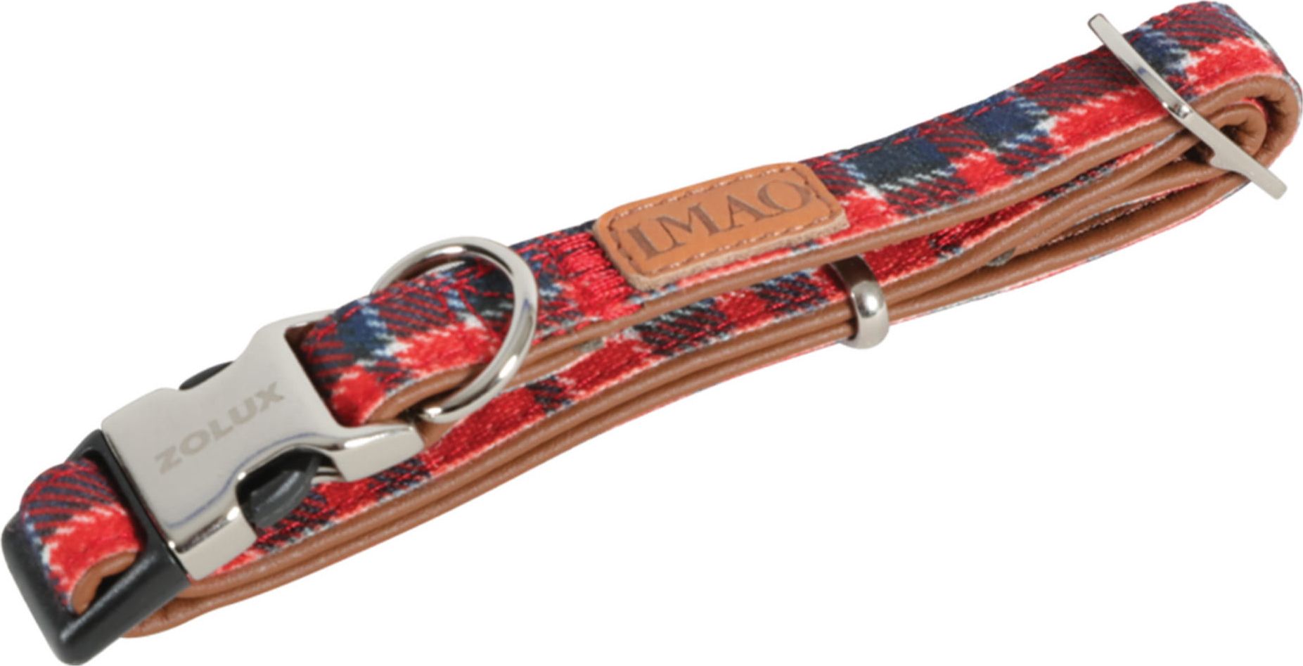 Obojek Zolux ZOLUX IMAO SCOTT 25 mm, tmavě modrá