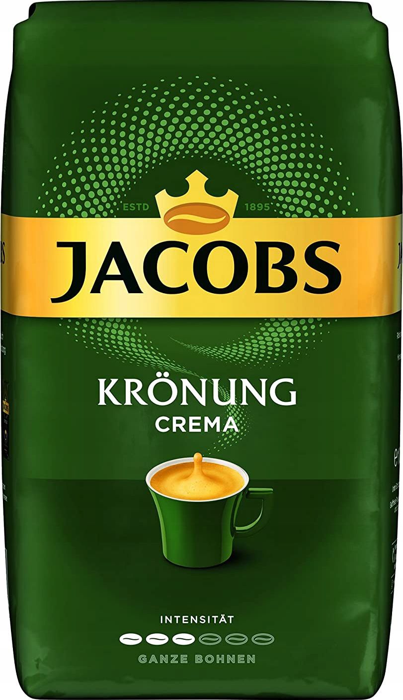 Jacobs Kronung Caffe Crema zrnková káva 1 kg