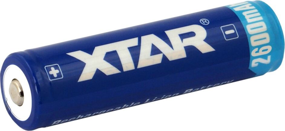 Baterie Xtar 18650 2600mAh 1 ks.