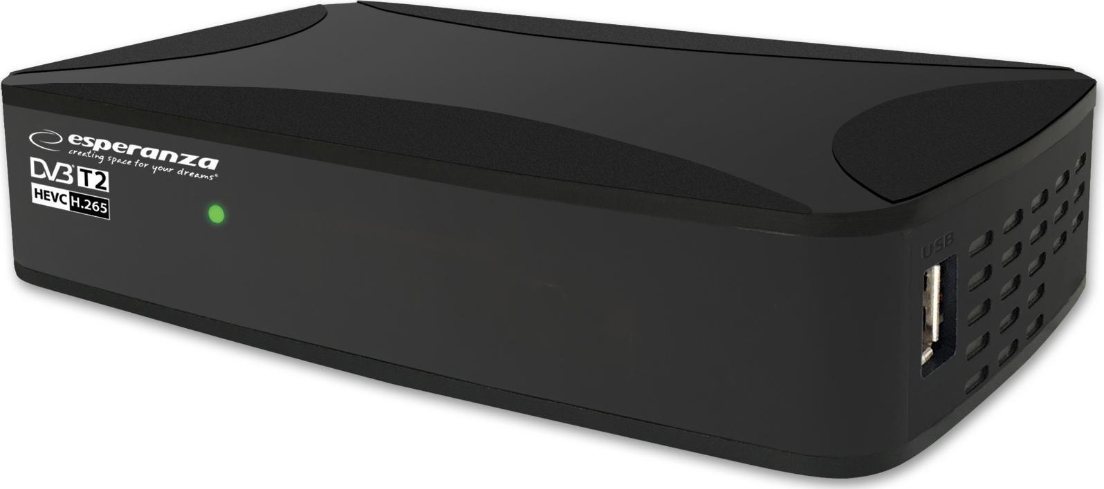 Tuner DVB-T/T2 H.265/HEVC  EV108