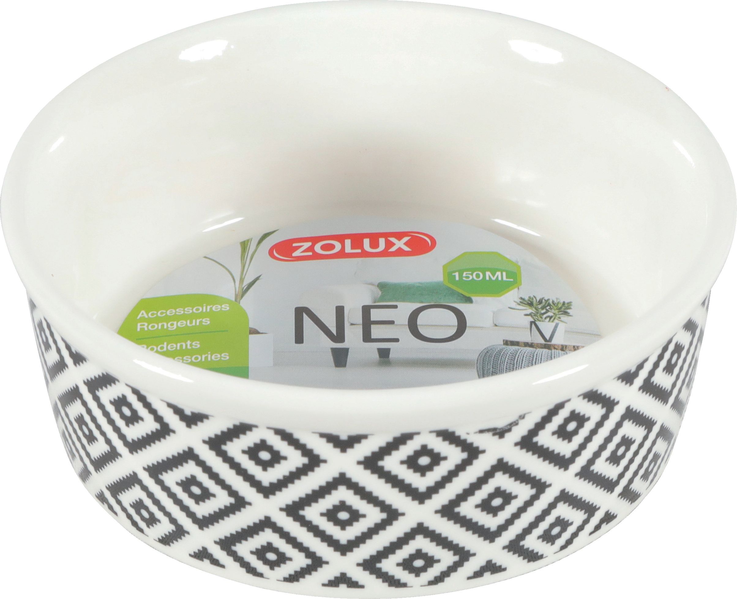 Kameninová miska Zolux ZOLUX NEO pro hlodavce, 150 ml, barva béžová