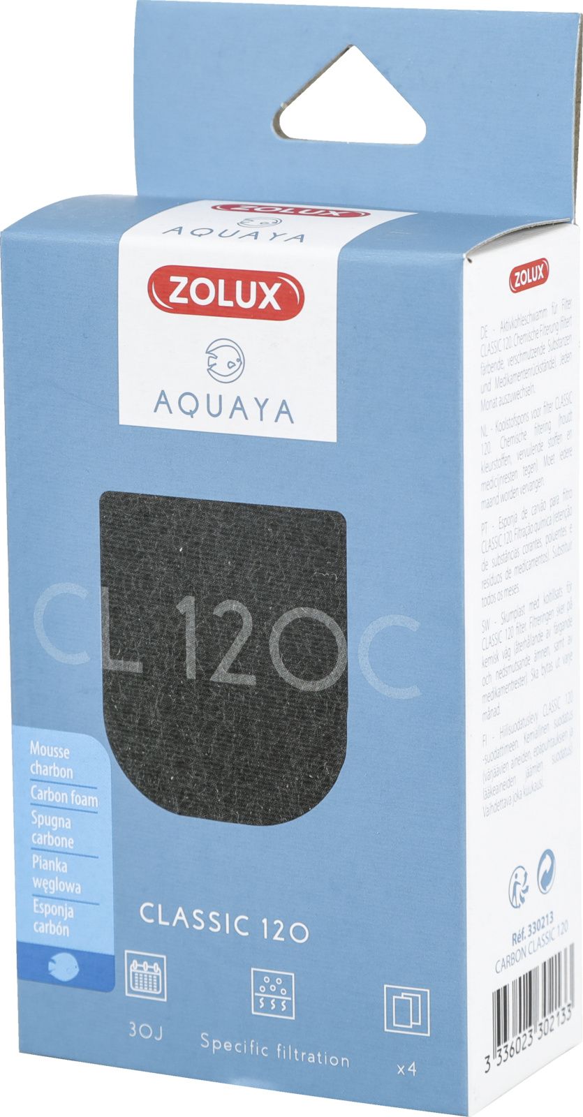 Vložka Zolux ZOLUX AQUAYA Carbon Classic 120
