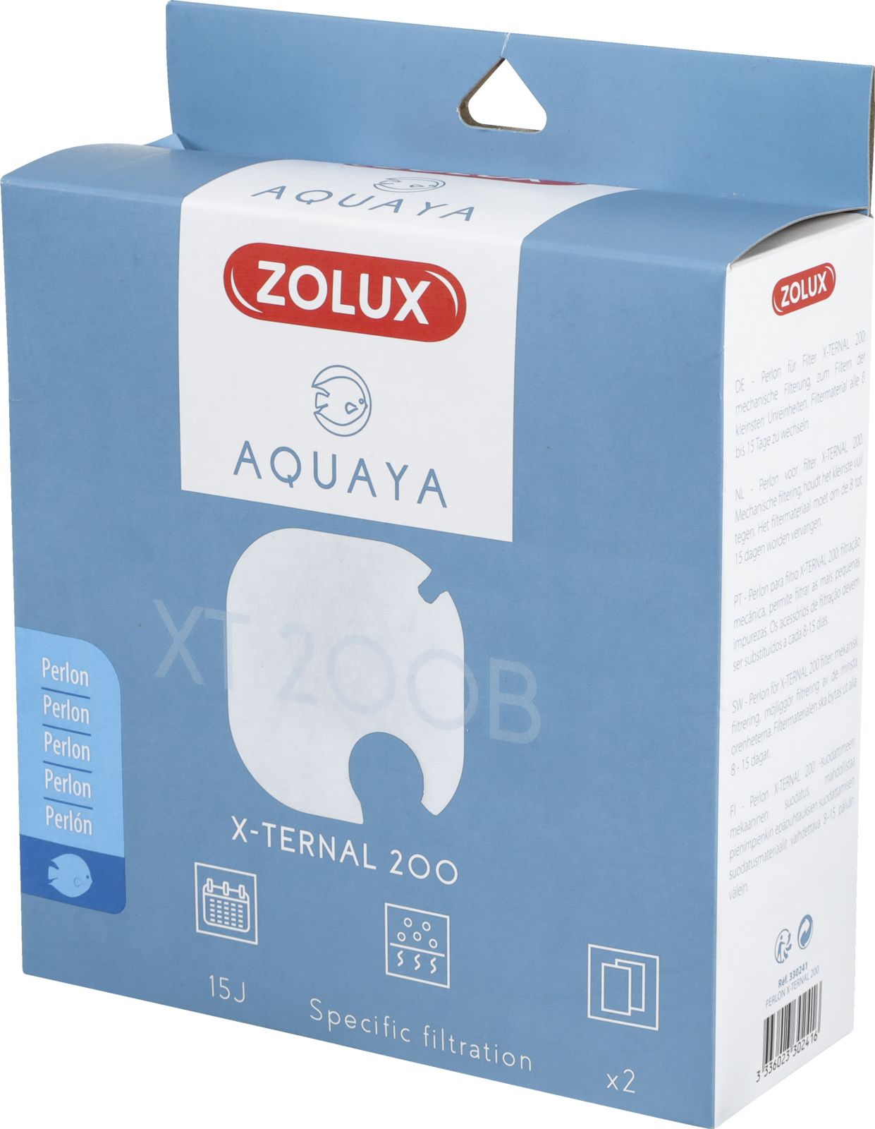 Kazeta Zolux ZOLUX AQUAYA Perlon Xternal 200