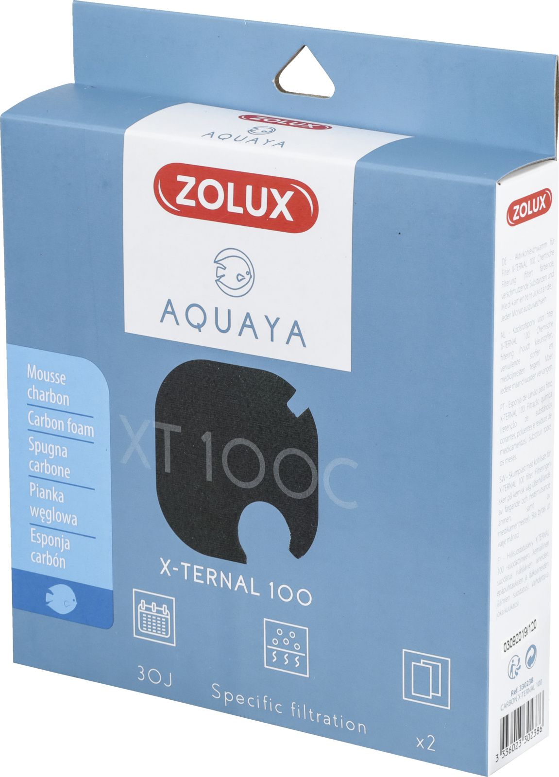 Vložka Zolux ZOLUX AQUAYA Carbon Xternal 100