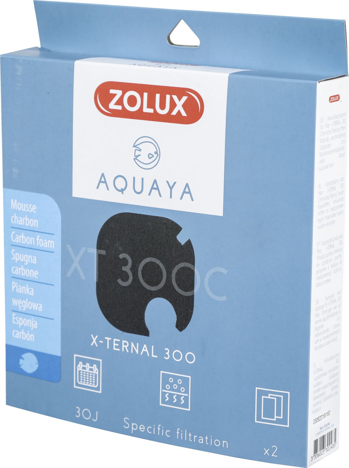 Vložka Zolux ZOLUX AQUAYA Carbon Xternal 300