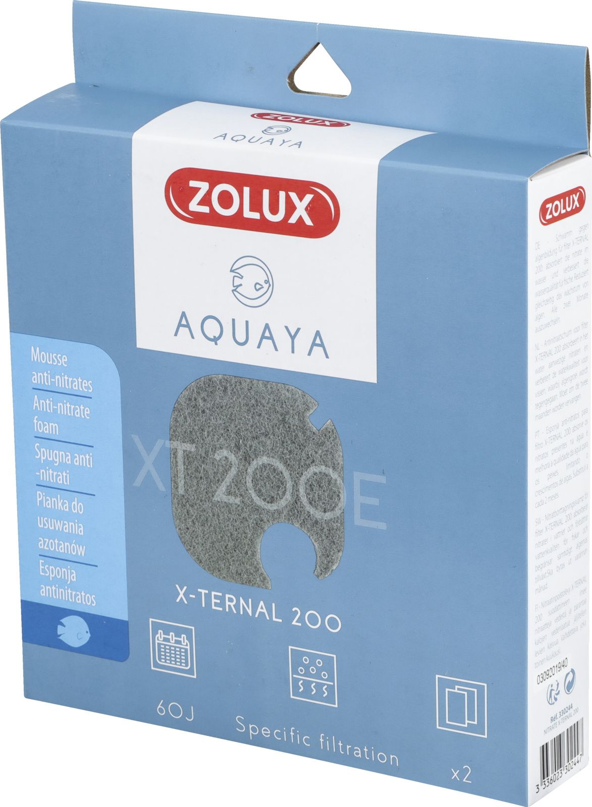 Kazeta Zolux ZOLUX AQUAYA Nitrate Xternal 200