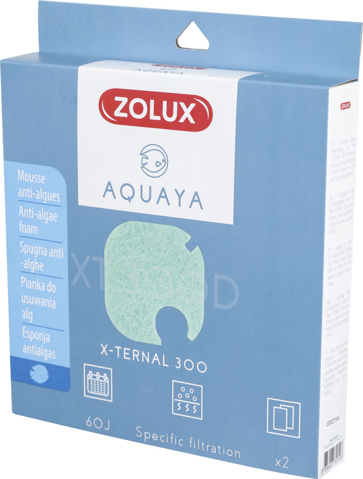 Kartuše Zolux ZOLUX AQUAYA Phosphate Xternal 300
