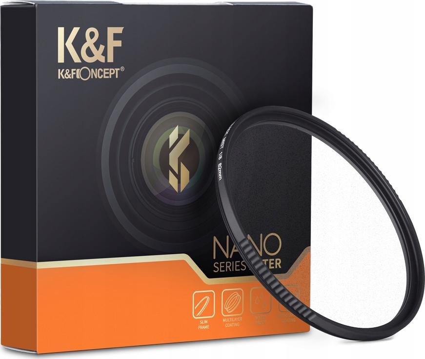 K&F Filter HD Black Mist Difúzní filtr 1/8 K&F 58mm