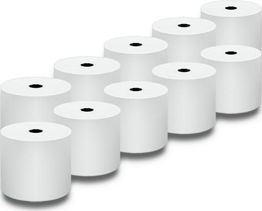 Qoltec 51897 Thermal roll 57 x 40 | 55g/m2 | 10 pcs. | BPA free