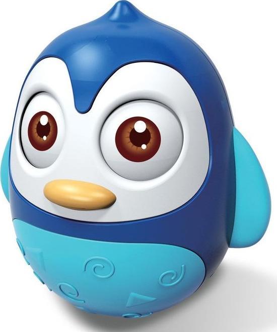 Kývací hračka Baby Mix tučňák modrý
