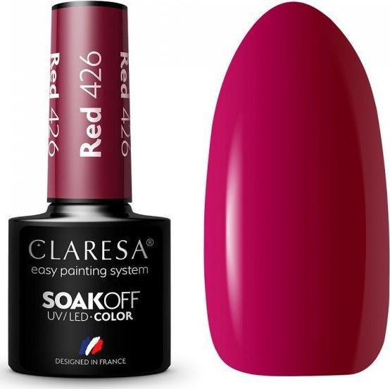 Claresa Claresa Soak Off UV/LED Red hybridní lak 426 5g