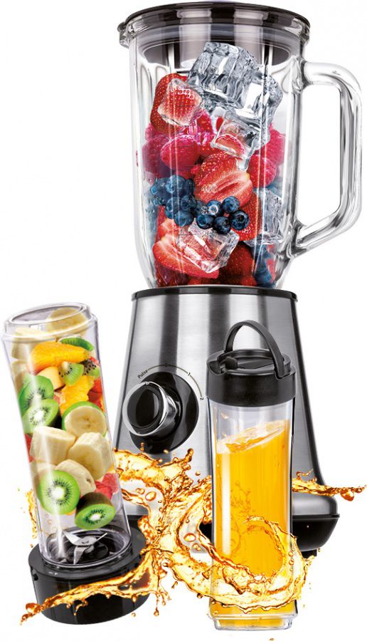 MPM MBL-15M blender 1 L Tabletop blender 450 W Stainless steel