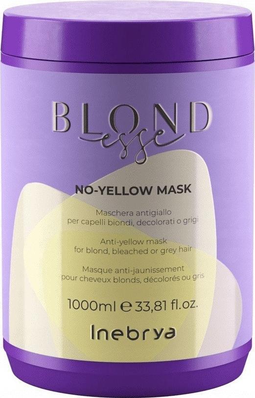 Inebrya inebrya_blondesse bez žluté masky masky masky, bělená, s vrcholy a šedou 1000ml