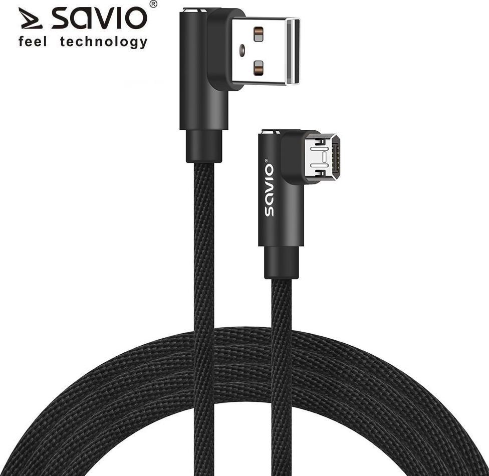 USB kabel Elmak Elmak Kabel s oboustranným USB konektorem CL-162 SAVIO 2m