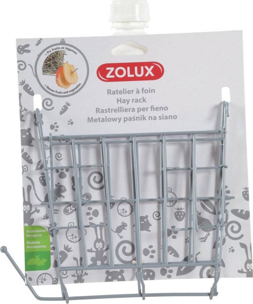 Zolux ZOLUX Krmítko na seno, šedé