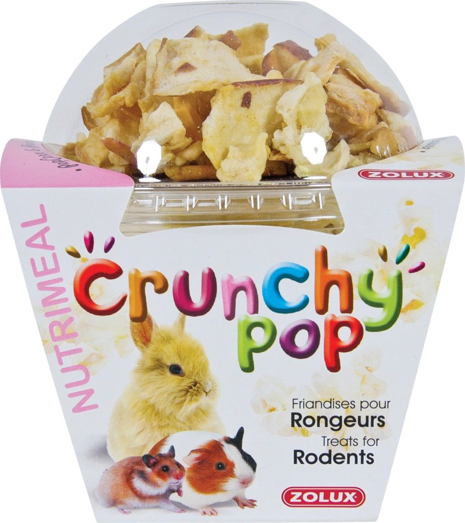 Zolux ZOLUX CRUNCHY POP jablko 33g
