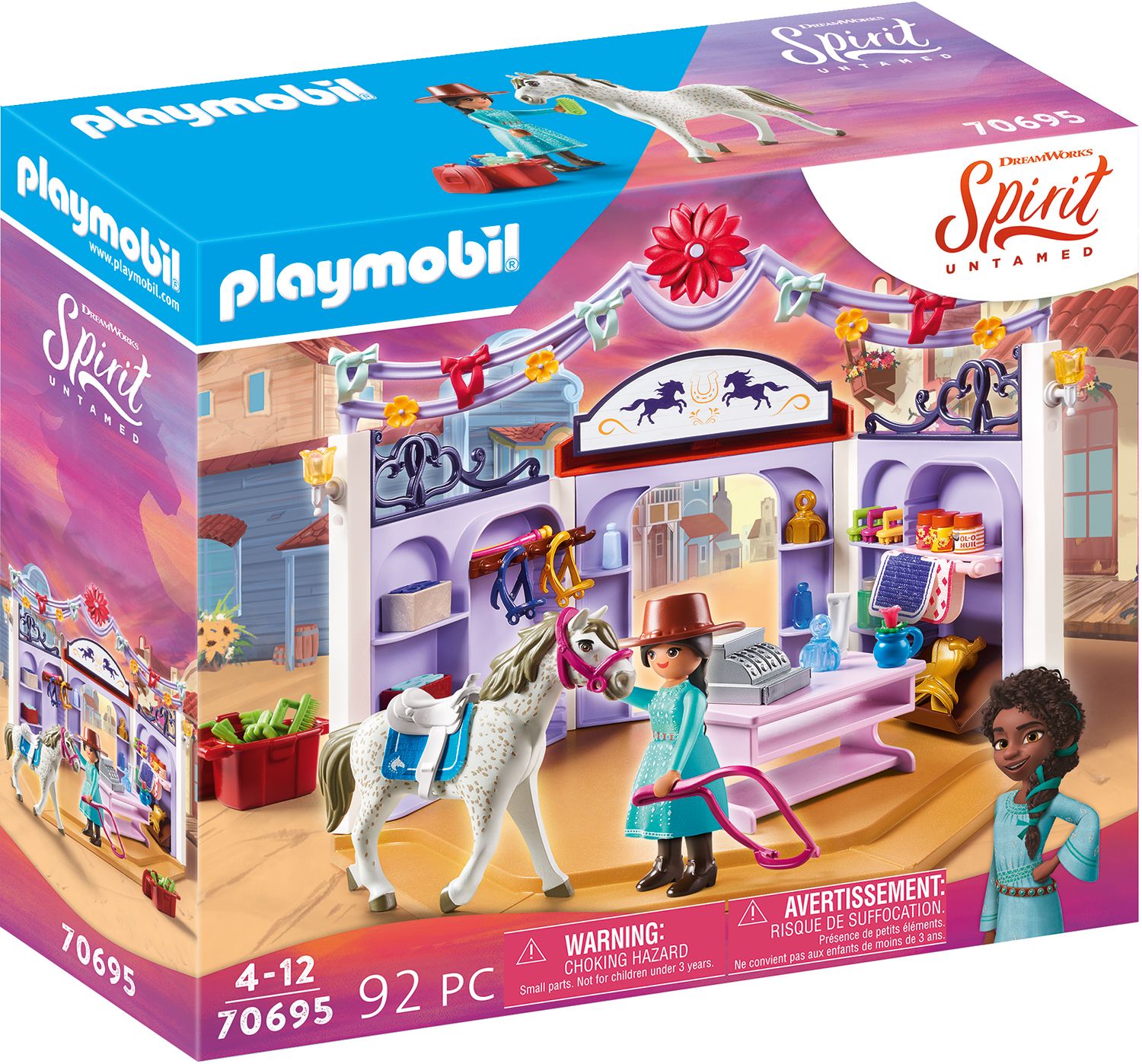 Miradero Playmobil, Spirit Untamed, 92 dielikov