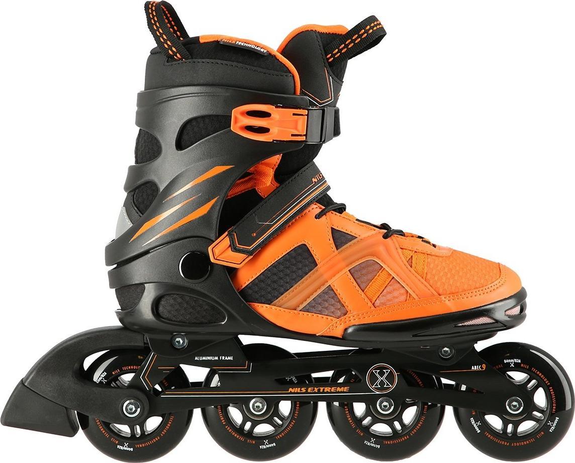 Rollers Nils Extreme Skals Nils Extreme NA14112 Black-Orange velikost 44