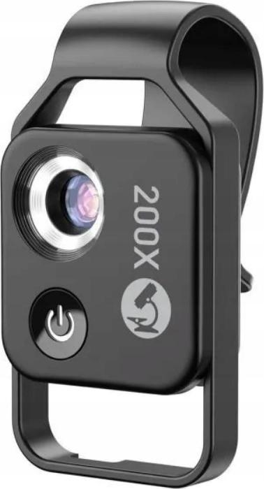Objektiv digitálního mikroskopu Apexel pro telefon / 200x zoom / Apl-ms002