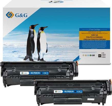 Náhradní černý toner G&G 12A (NT-PH2612U)