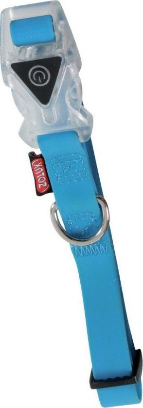 Zolux ZOLUX Nastavitelný silikonový límec. 25 mm modrá