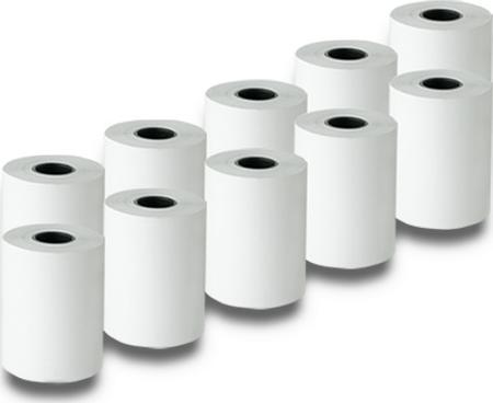 Qoltec 51896 Thermal roll 57 x 20 | 55g/m2 | 10 pcs. | BPA free
