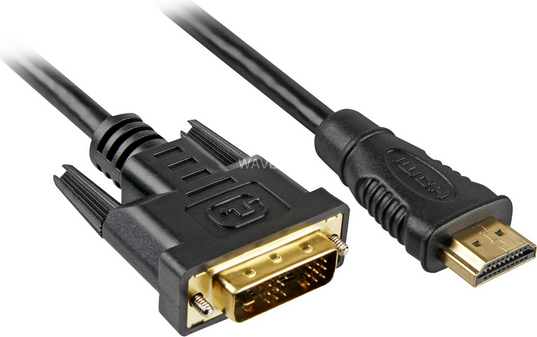 Kábel adaptéra HDMI na DVI