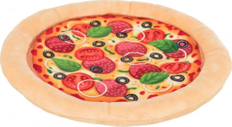 Trixie Pizza, hračka, pro psy, plyš, 26 cm, šustící