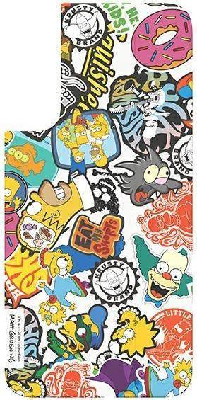 Zadní panel Samsung pro Galaxy S22+ Frame Cover – SIMPSONS (Faces) [H]