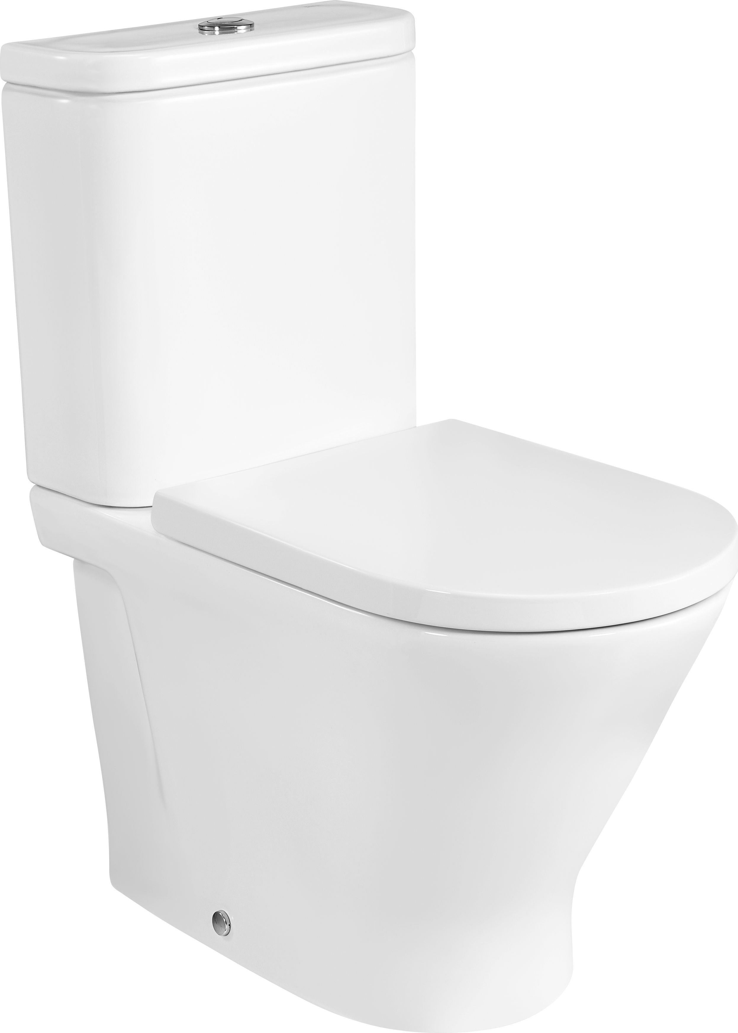 Miska WC Roca GAP ROUND MISKA WC DO KOMP.RIMLESS,BI