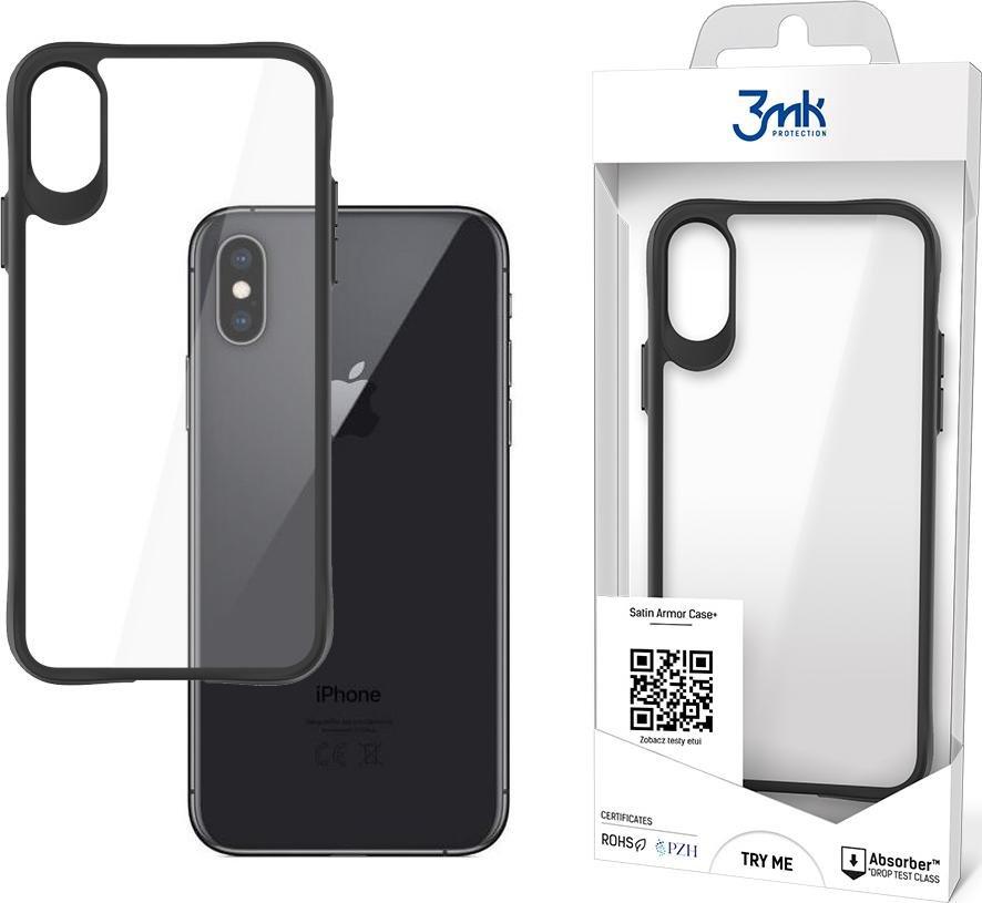 3mk ochranný kryt Satin Armor Case+ pro Apple iPhone X / iPhone XS
