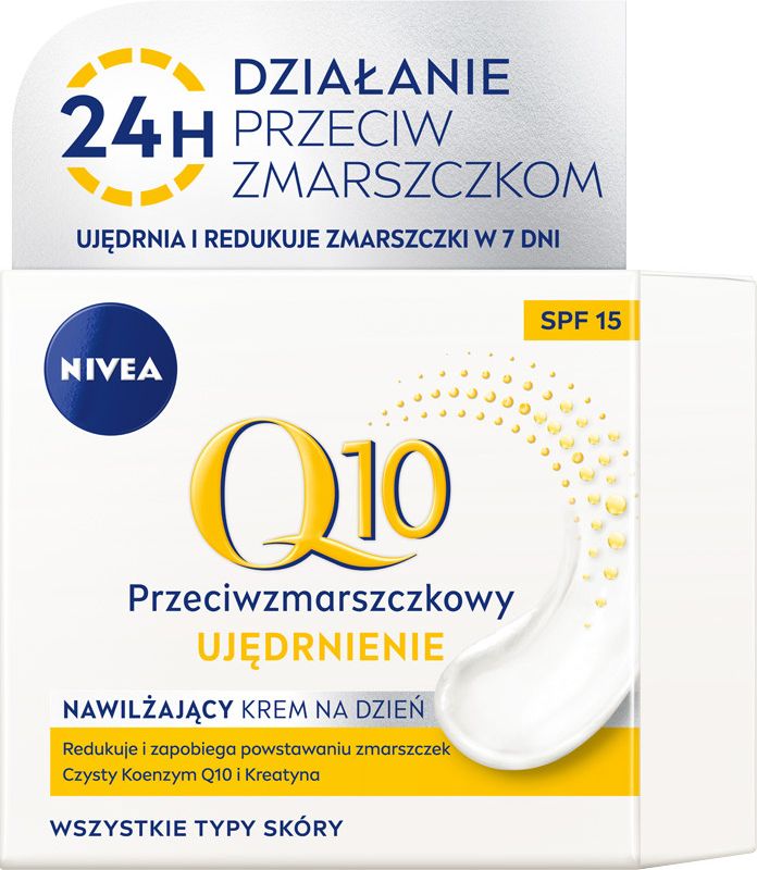 Nivea Q10 Plus Denný krém proti vráskam 50 ml