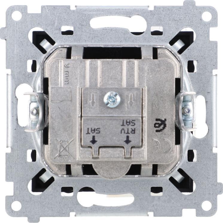 Kontaktní simon Simon 54 Satellite Satellite Satellite STOC SAT-SAT-RTV (modul) Black Mat Dask2.01/49