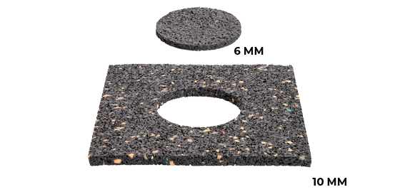 Podložka Buzon U-PAD-GROUND 200 x 200 x 10 mm
