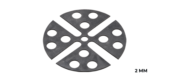 Podložka Buzon univeržální tlumící 2 mm U-E20
