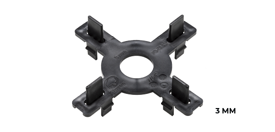 Mezerníky Buzon PB-TABS-3 MM