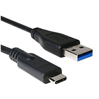 C-TECH kabel USB 2.0 AM na USB-C (AM/CM), 1m, černá