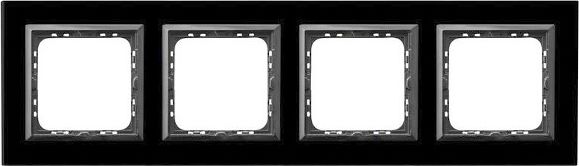 Ospel Quadruple Frame Černé sklo IMPRESJA OSPEL