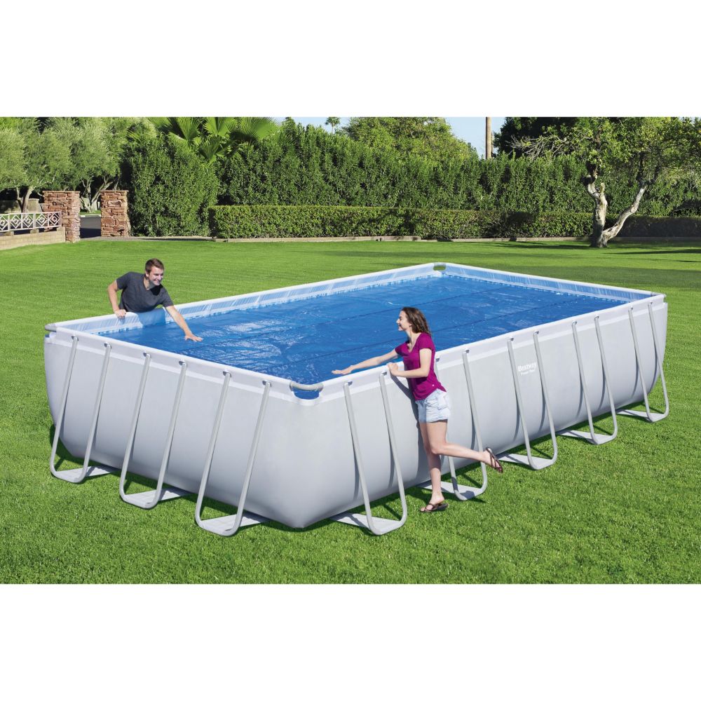 BESTWAY 58228 solárna plachta na bazén 7,32x3,6 m