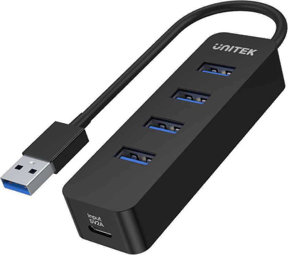 UNITEK HUB USB-A 4X USB-A 3.1 ACTIVE 10W H1117A