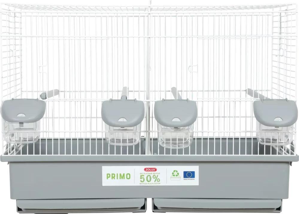 Zolux Zolux Primo Cage Cage 57 cm, šedá/bílá Col.